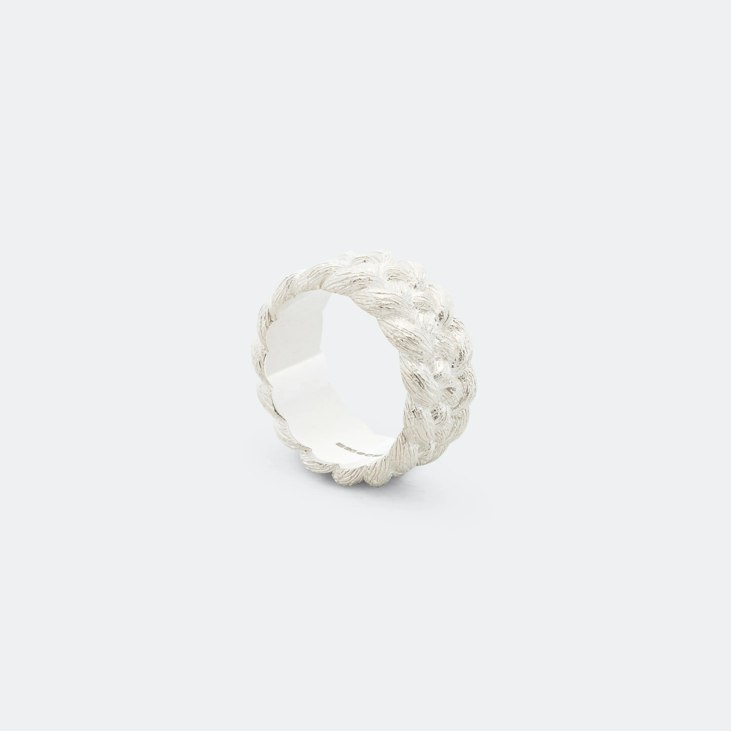 4 Strand Braid Ring - 925 Silver