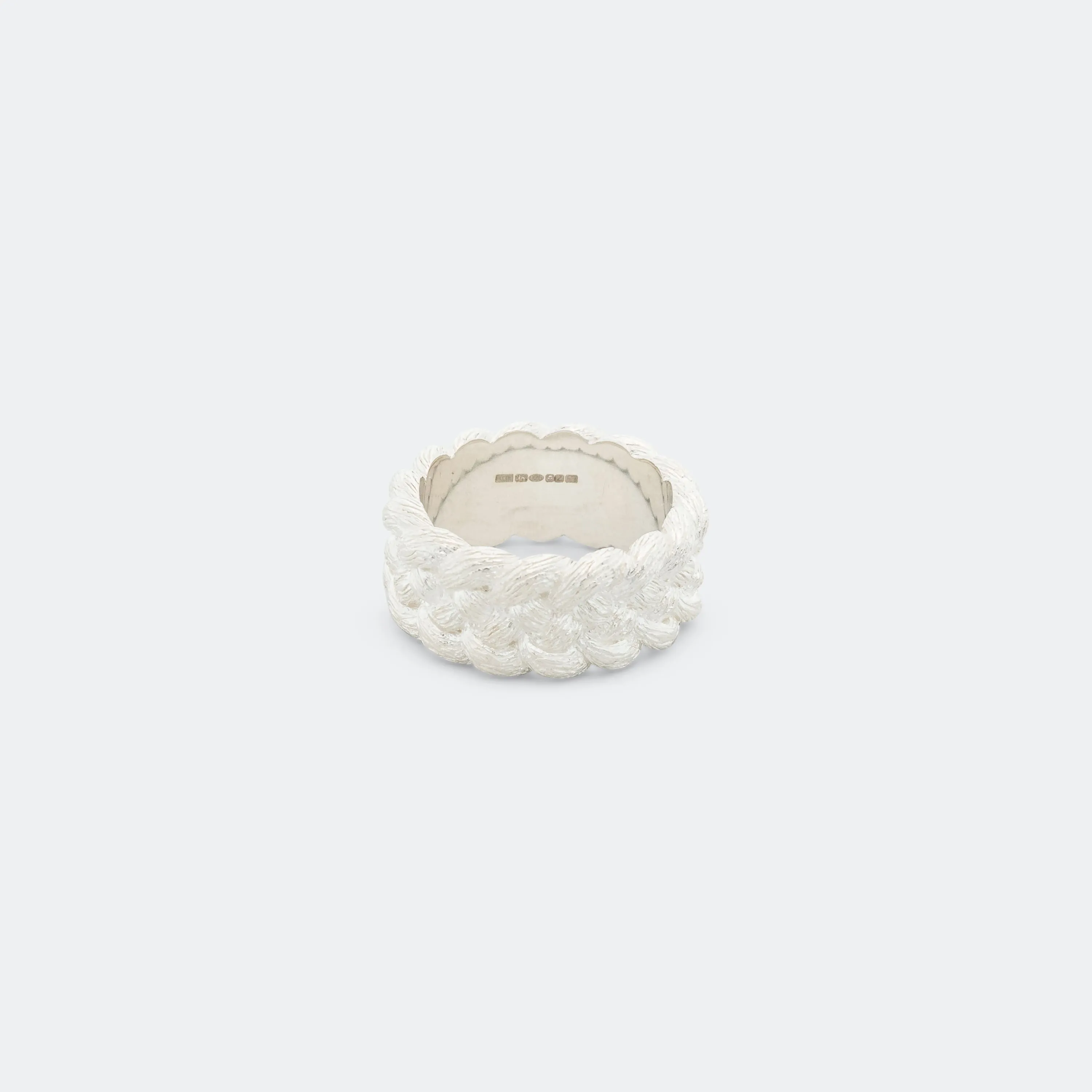 4 Strand Braid Ring - 925 Silver