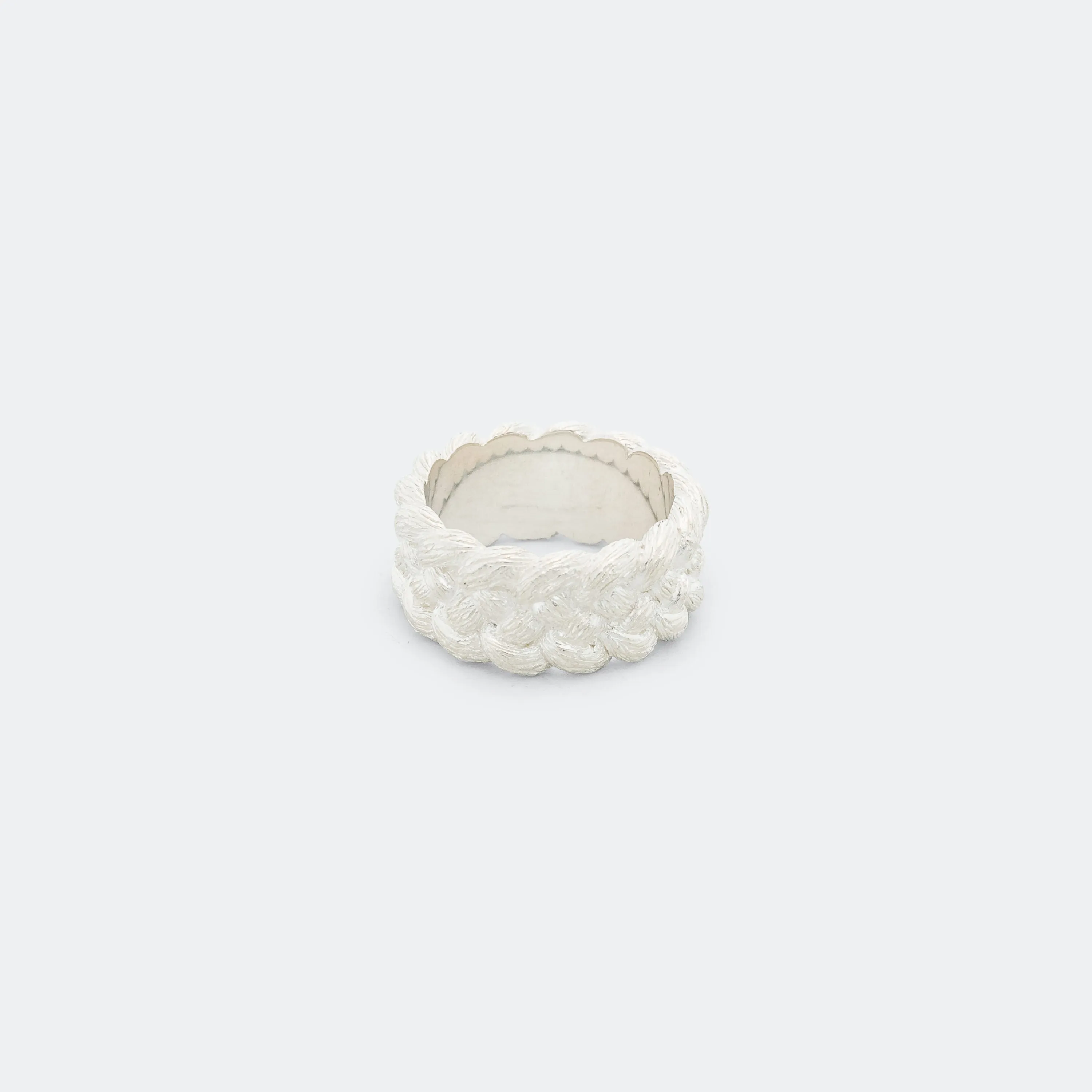 4 Strand Braid Ring - 925 Silver