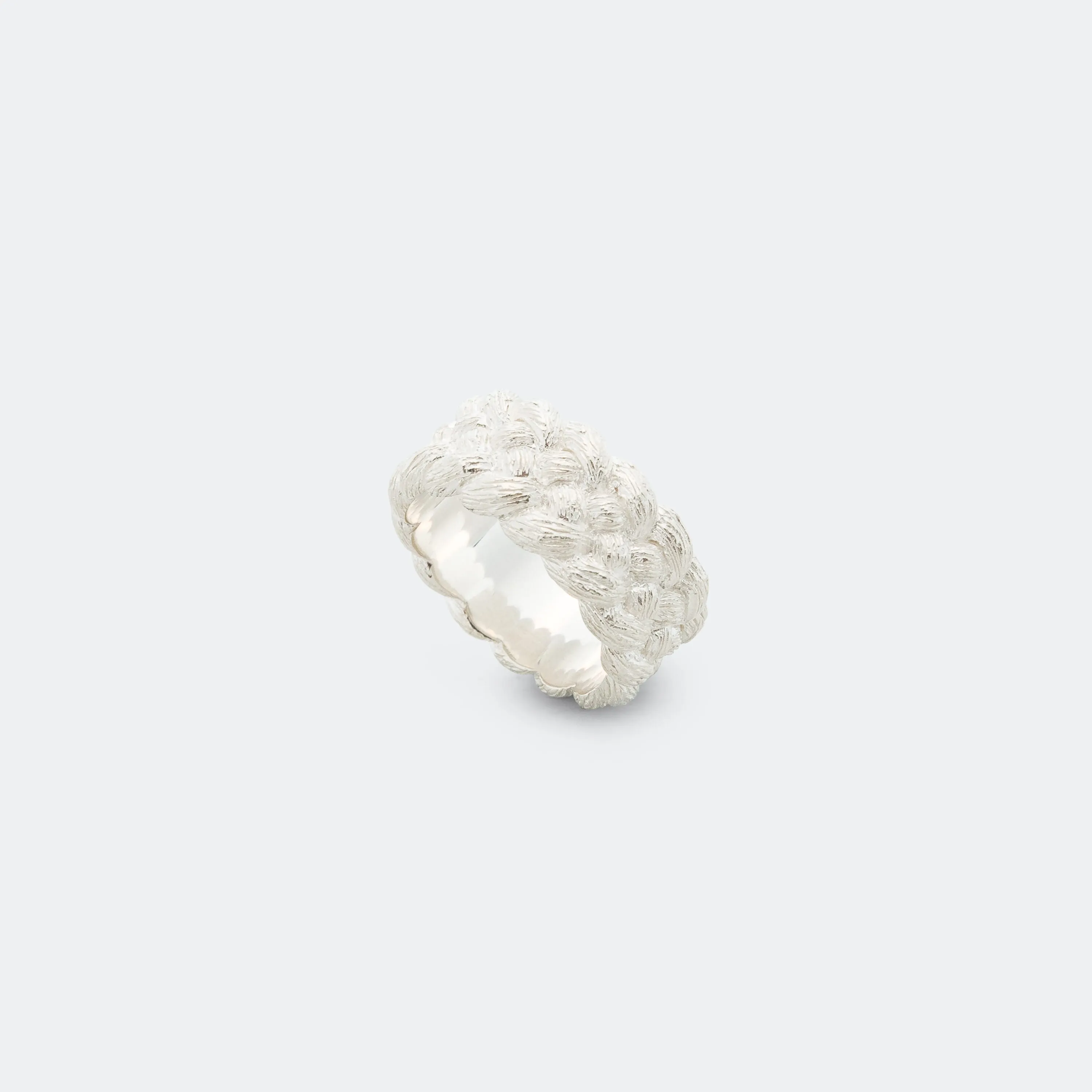 4 Strand Braid Ring - 925 Silver
