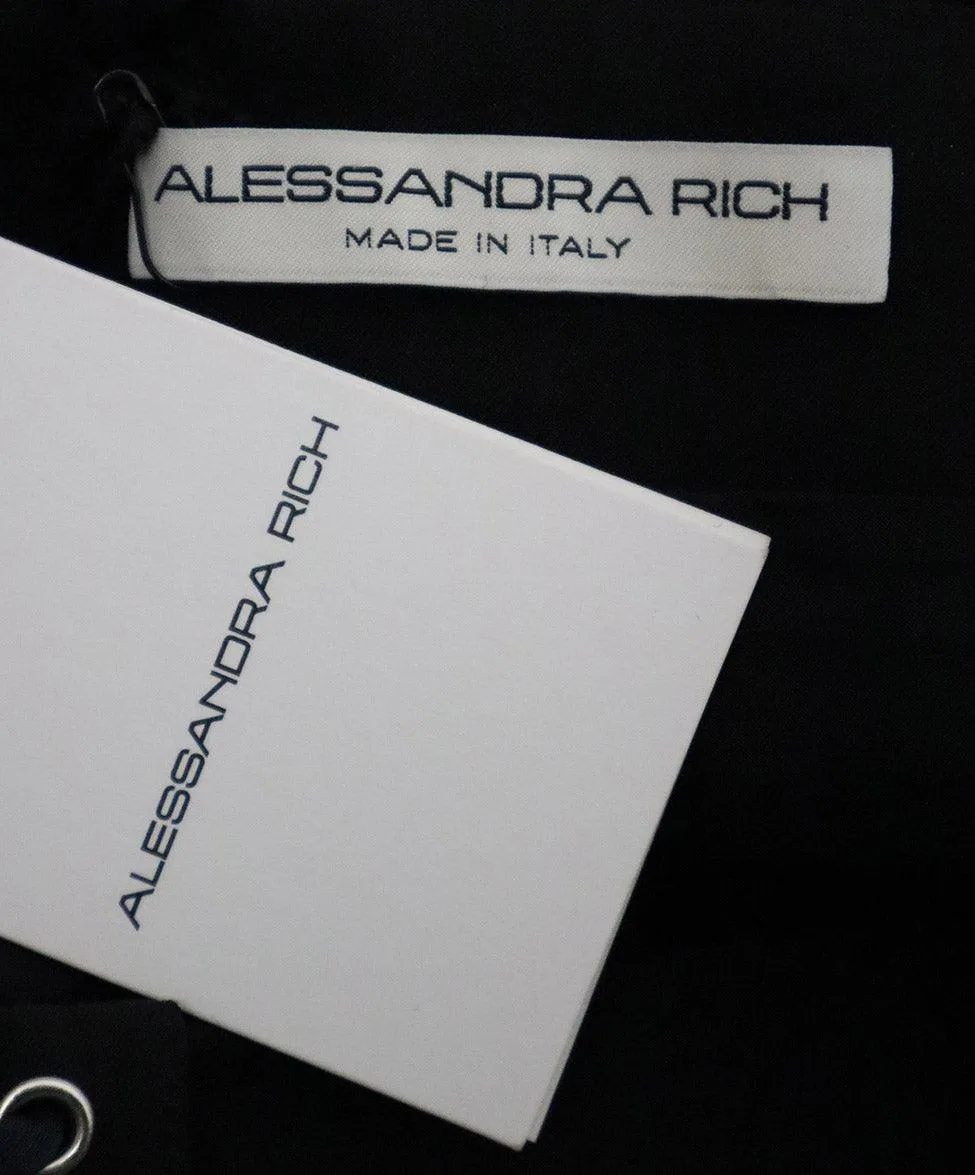 Alessandra Rich Black Skirt sz 6