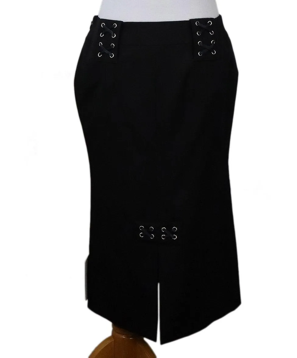 Alessandra Rich Black Skirt sz 6