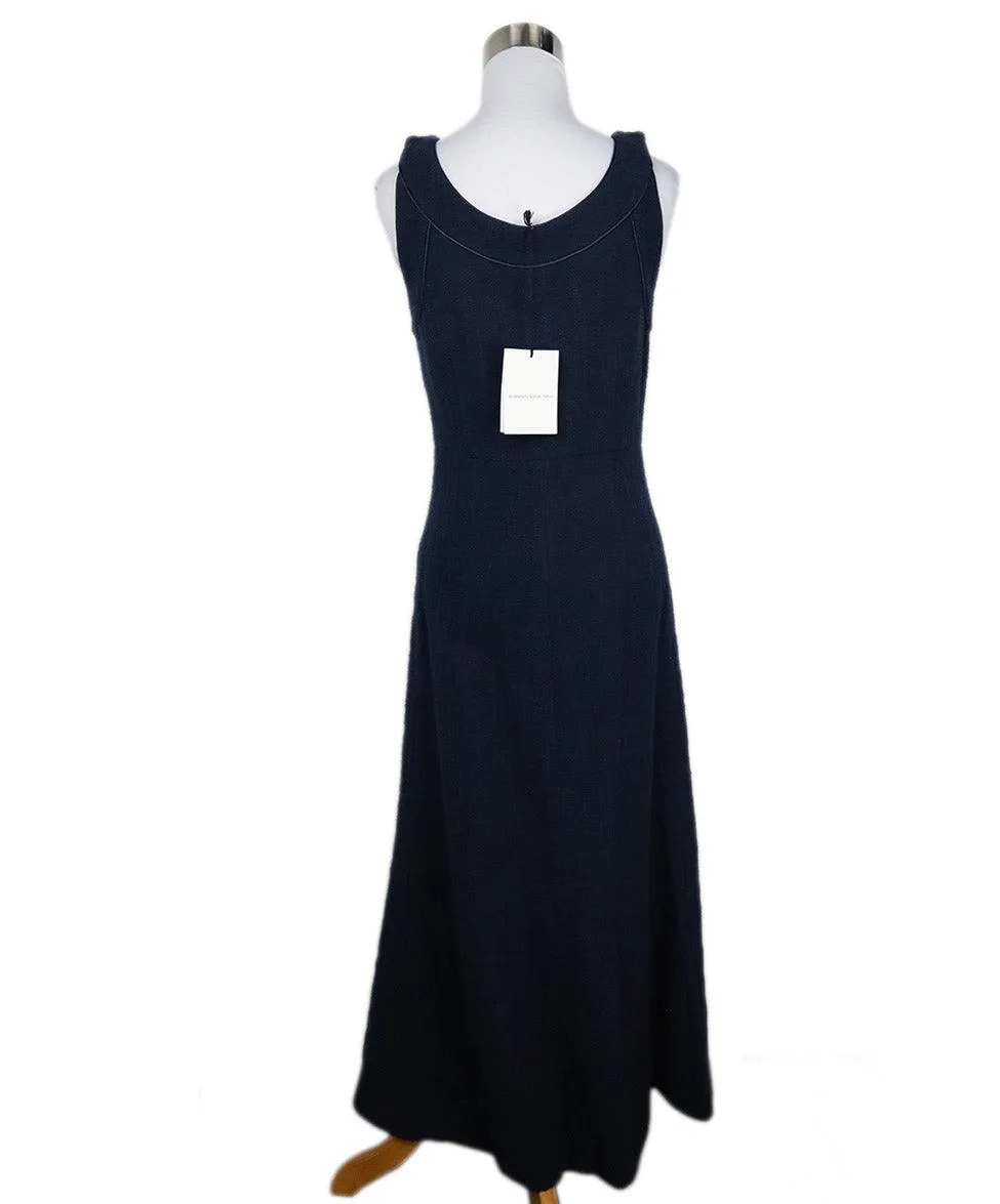 Alessandra Rich Blue Tweed Dress sz 4