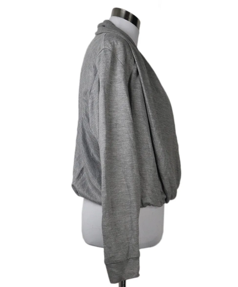 Alexander Wang Grey Top sz 4