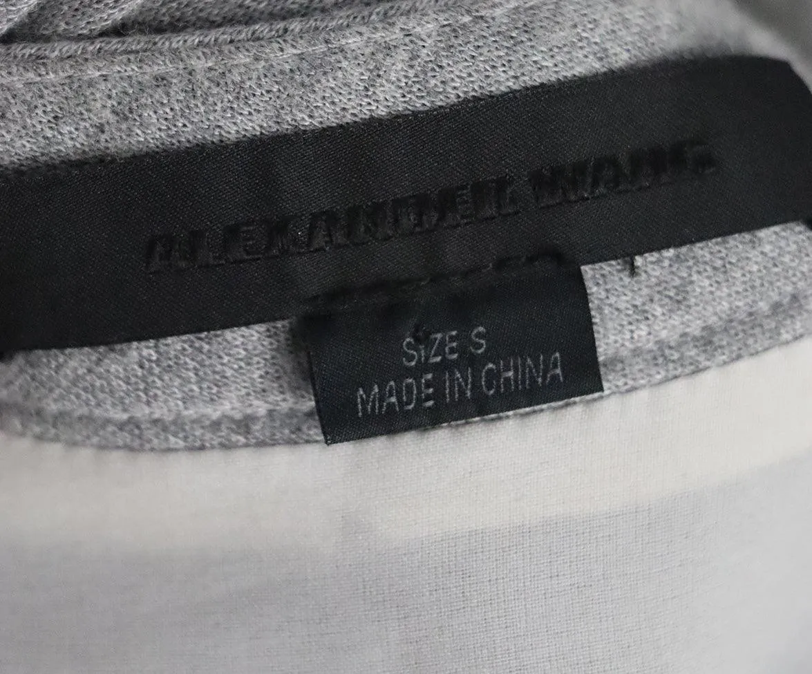 Alexander Wang Grey Top sz 4