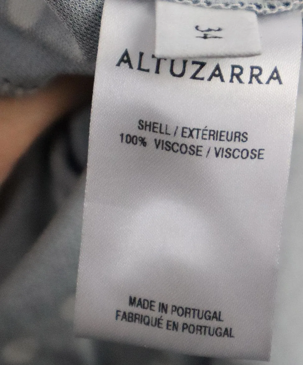 Altuzarra Navy & White Polka Dot Dress sz 0