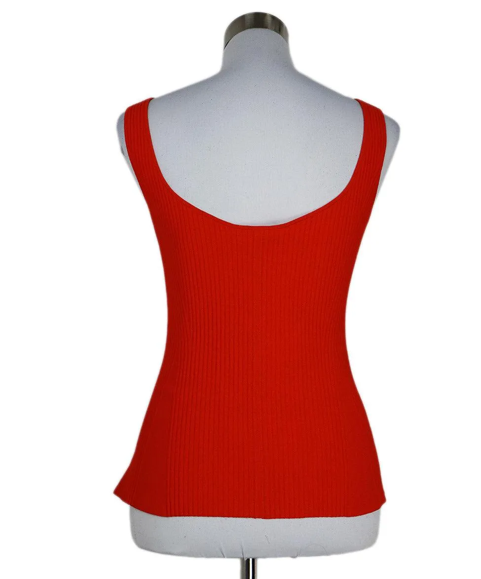 Altuzarra Orange Tank Top sz 8