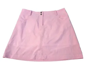 Annika by Cutter & Buck Light Pink Golf Skort Size 8 MSP$105