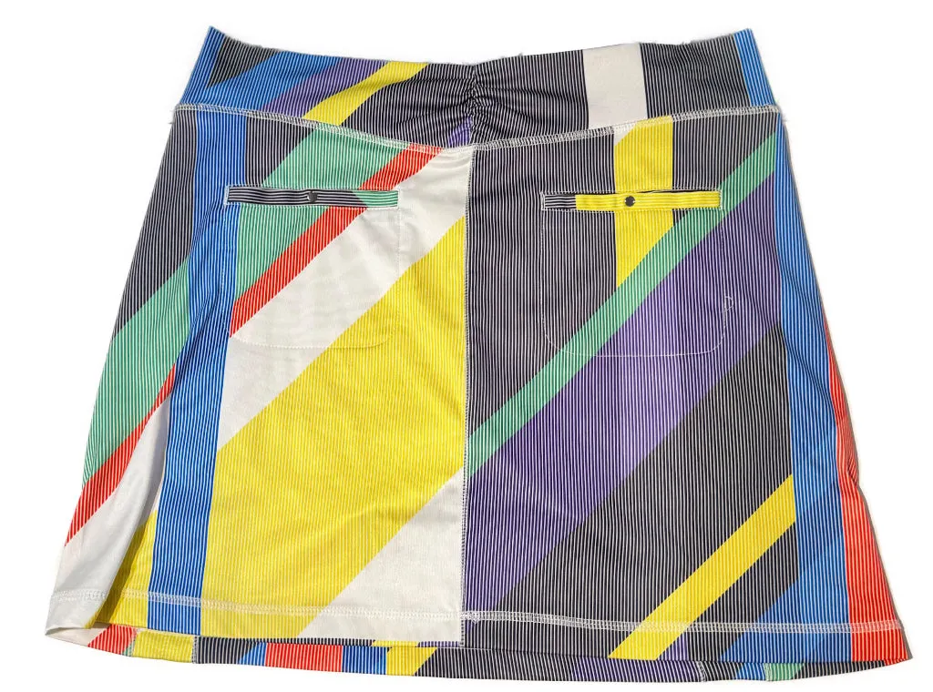 Antigua Multicolored Women's Pull-on Golf Skort Size M