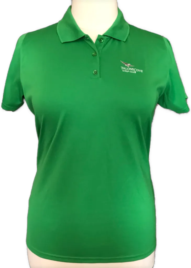 Antigua Women's Green Golf Polo with Logo Size XL MSP$50