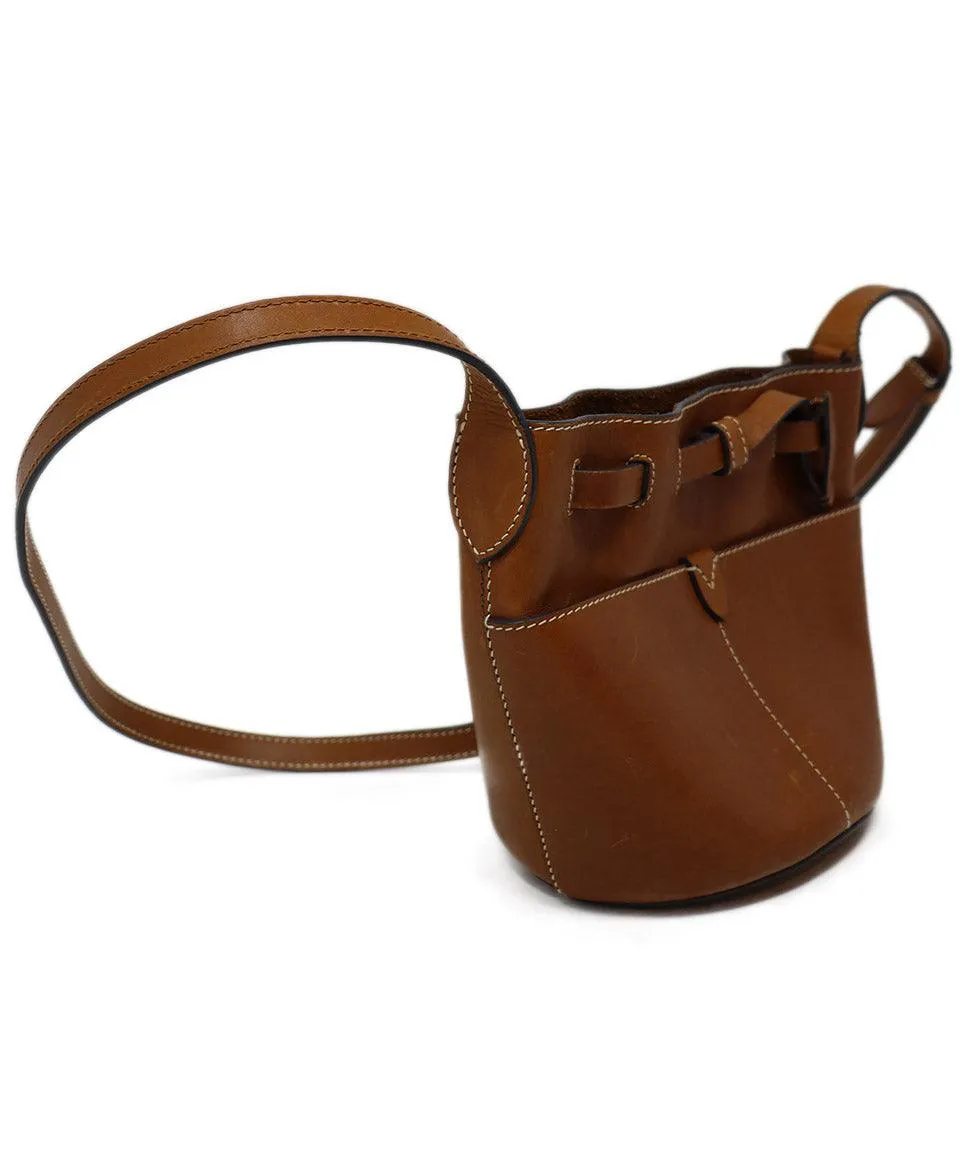 Anya Hindmarch Tan Leather Crossbody