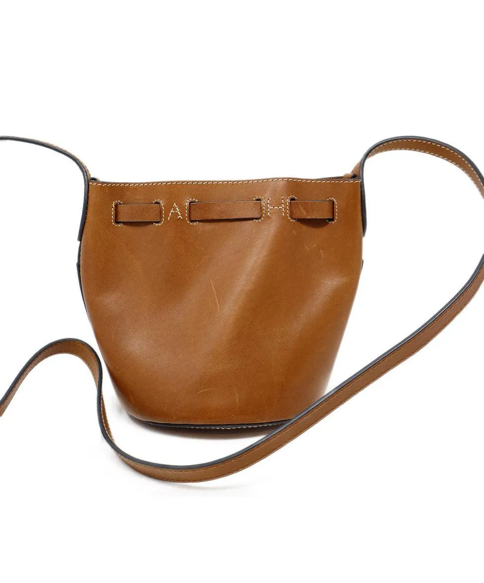 Anya Hindmarch Tan Leather Crossbody