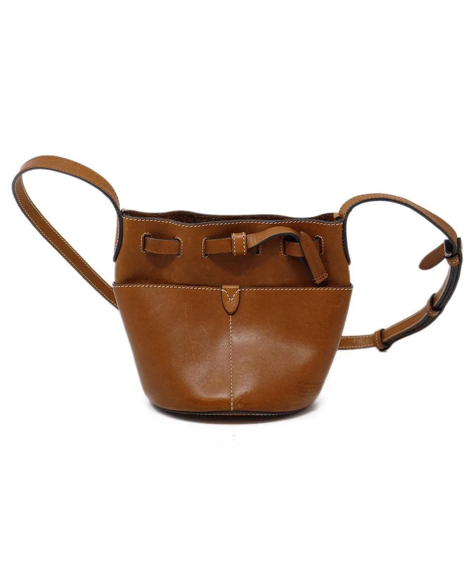 Anya Hindmarch Tan Leather Crossbody