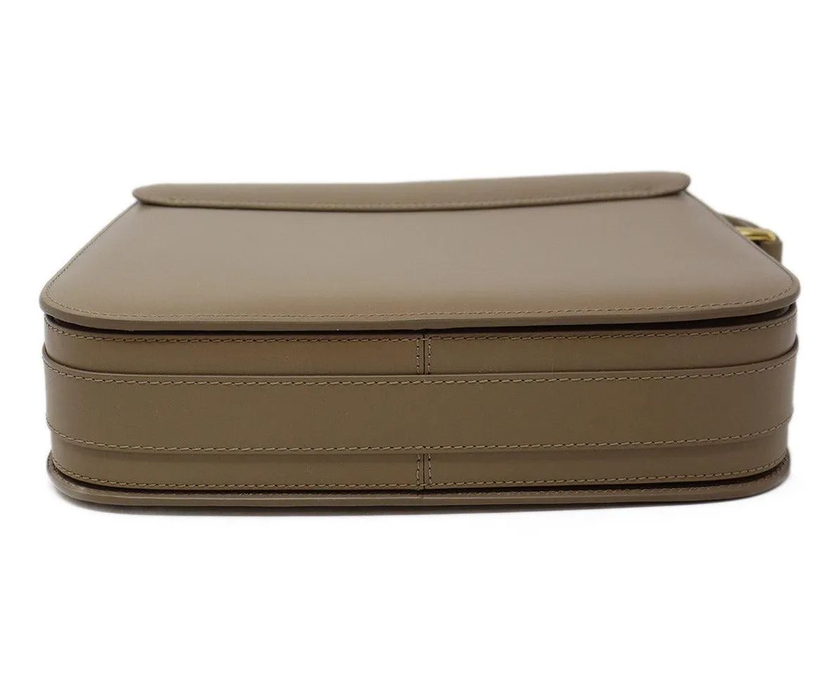 A.P.C. Taupe Leather Crossbody