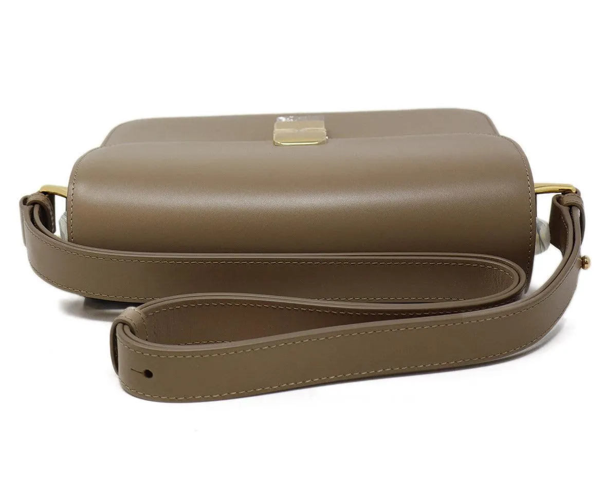A.P.C. Taupe Leather Crossbody