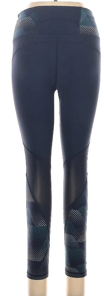 Athleta Navy, Gray & Blue Print Leggings Size M. MSP$109