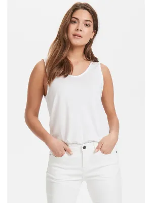 B Young ByRexima Tank Top Optical White