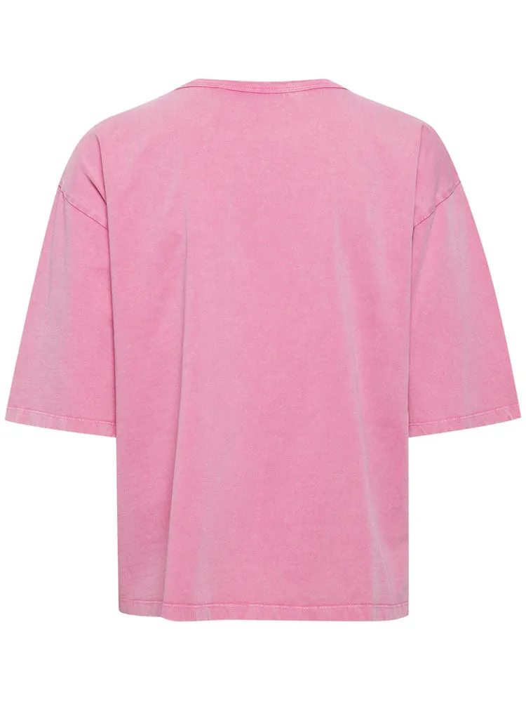 B Young ByTrollo SS T-Shirt Pink