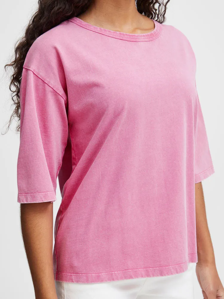 B Young ByTrollo SS T-Shirt Pink