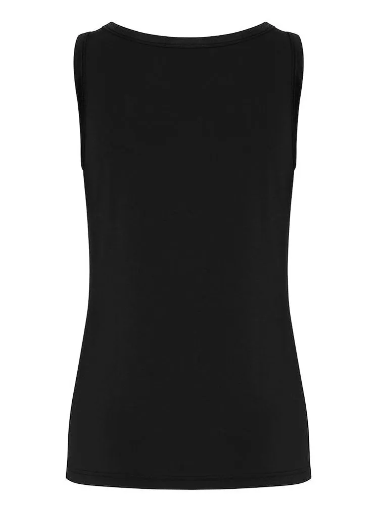 B Young Lane Sin Basic Vest Black
