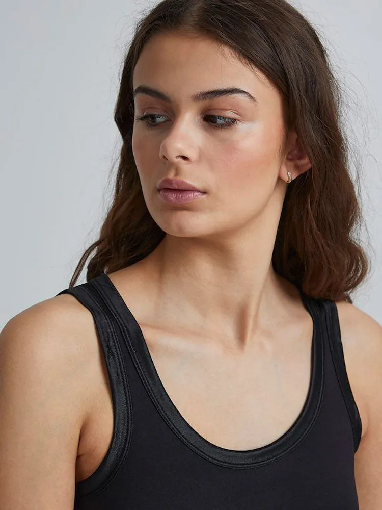 B Young Lane Sin Basic Vest Black