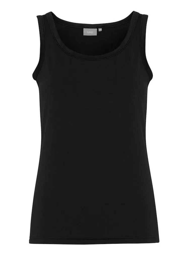 B Young Lane Sin Basic Vest Black
