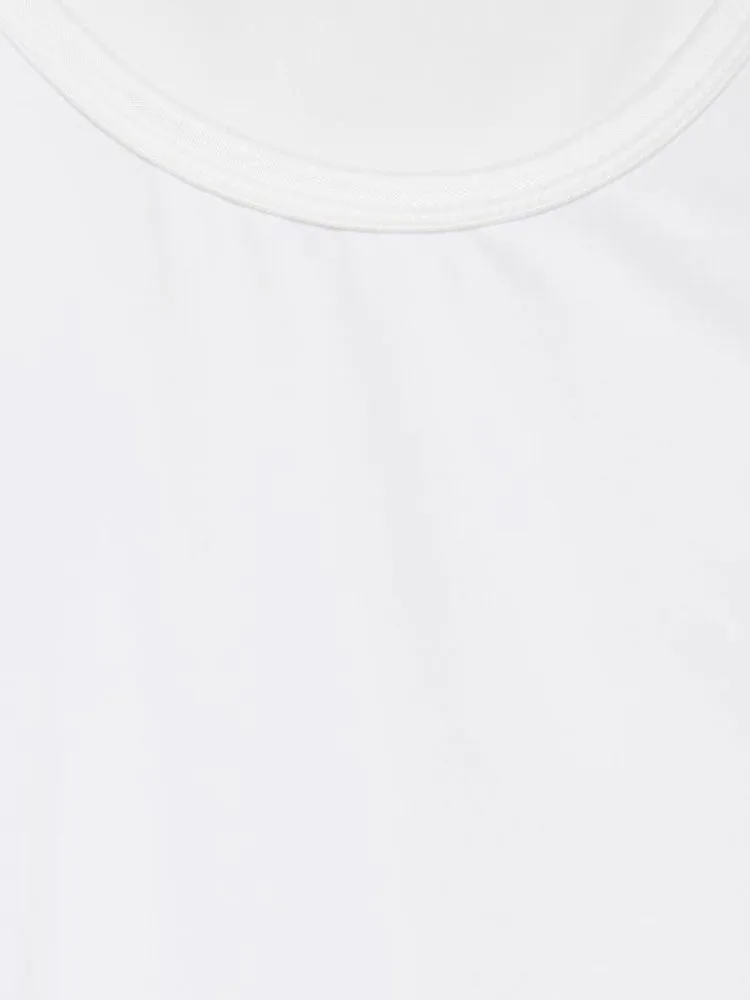 B Young Lane Sin Basic Vest Optical White