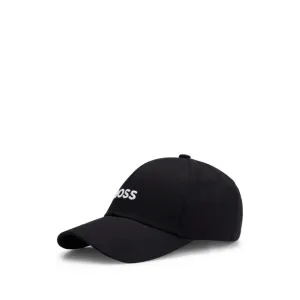 Baseball cap in cotton twill with embroidered logo