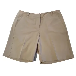 Bette & Court Khaki Bermuda Golf Shorts Size 14
