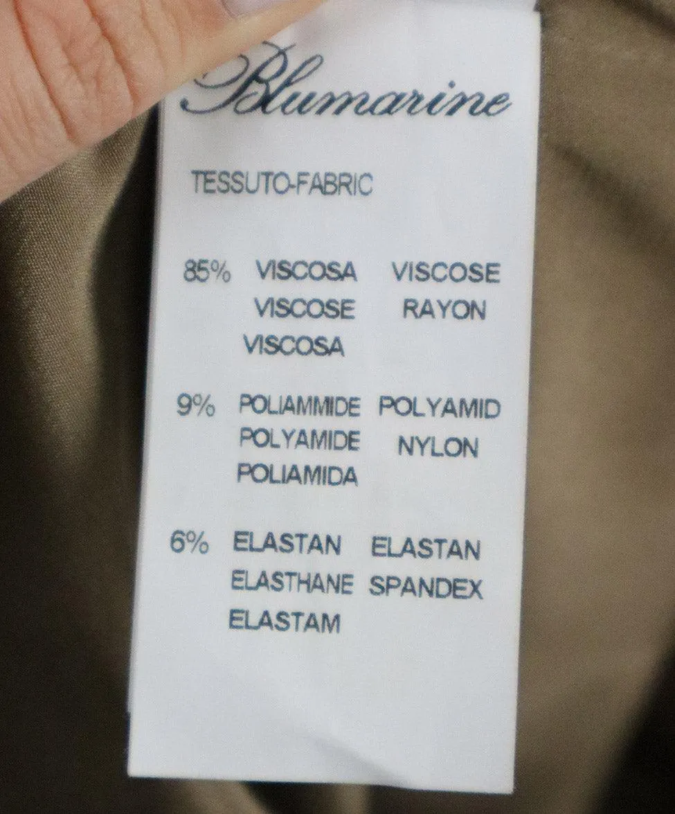 Blumarine Taupe Skirt sz 6