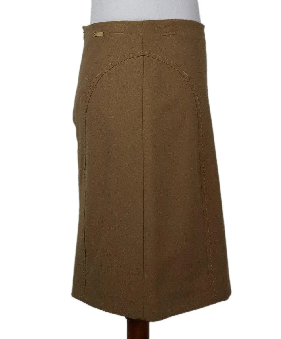 Blumarine Taupe Skirt sz 6