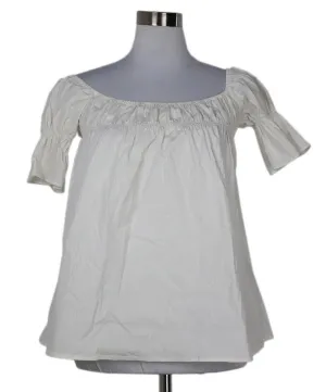 Blumarine White Cotton Top sz 0