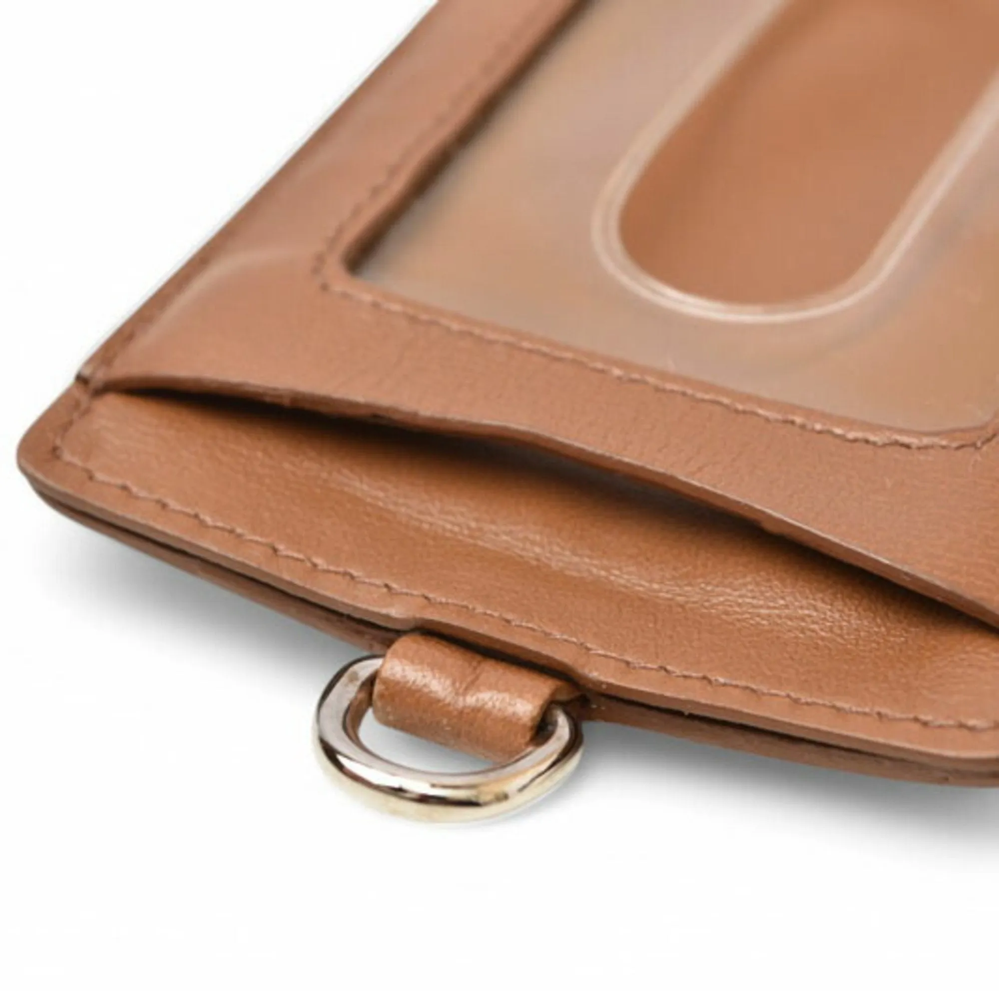 Bottega Veneta Leather Card Case (Pre-Owned)