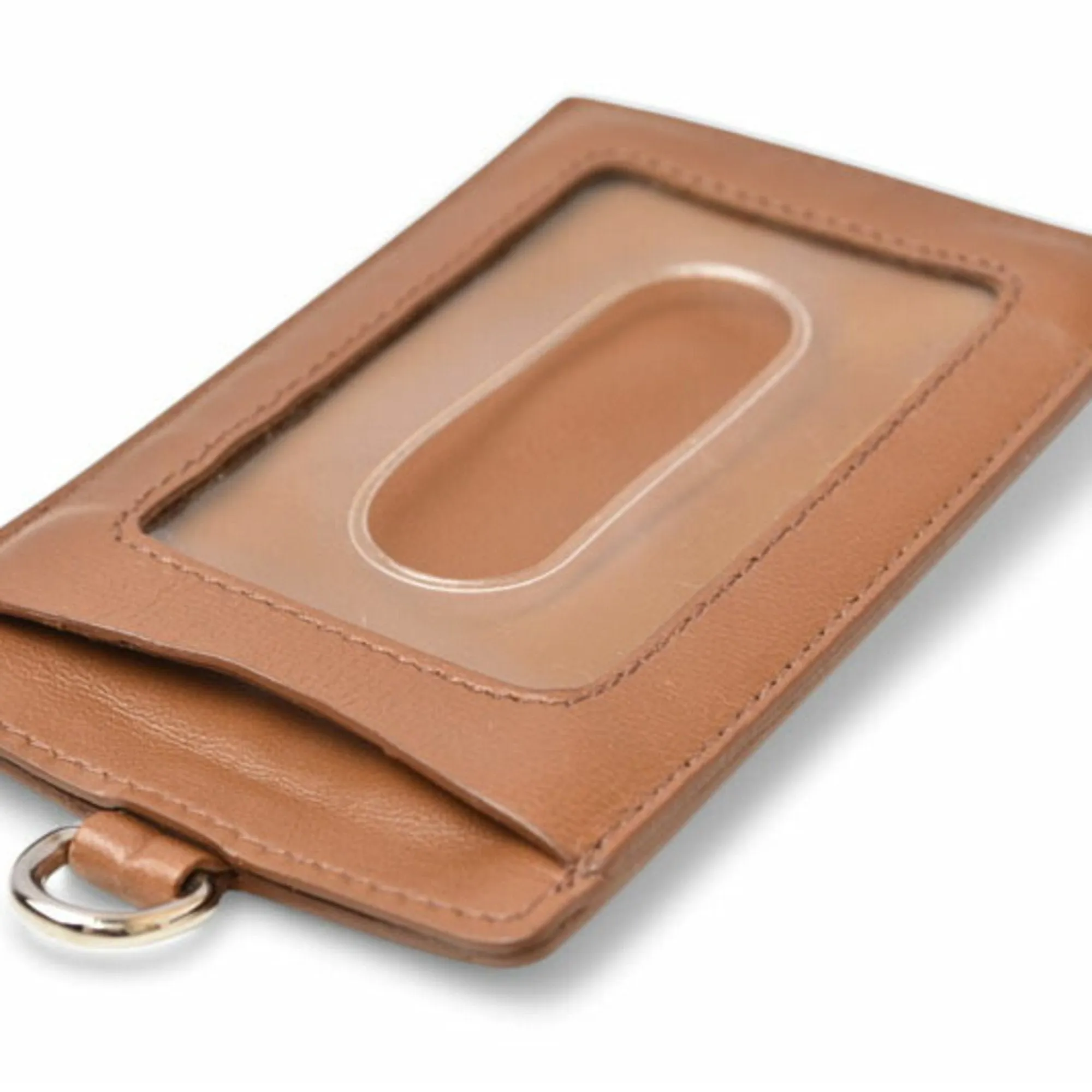 Bottega Veneta Leather Card Case (Pre-Owned)