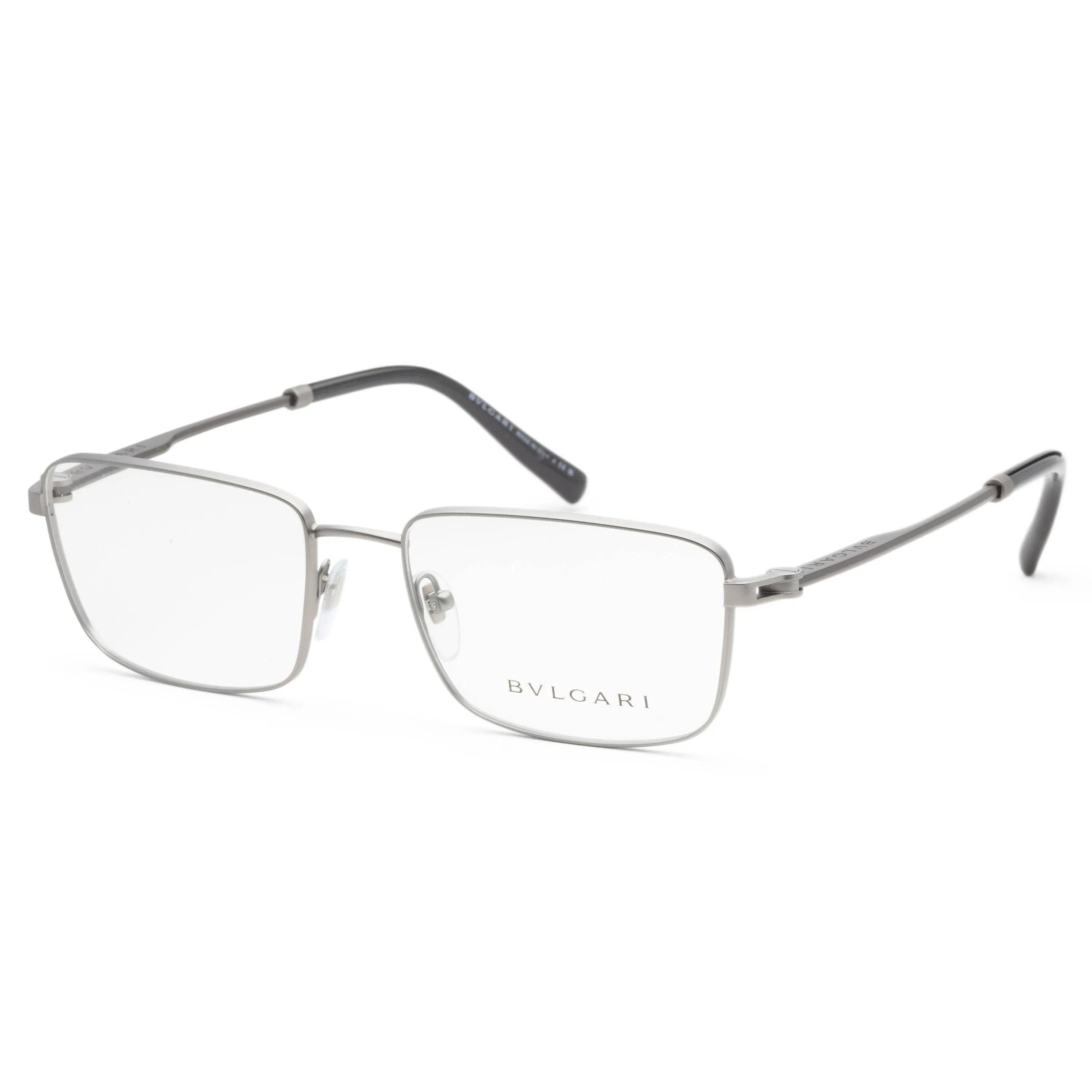Bulgari Men's 56 mm Matte Gunmetal Opticals