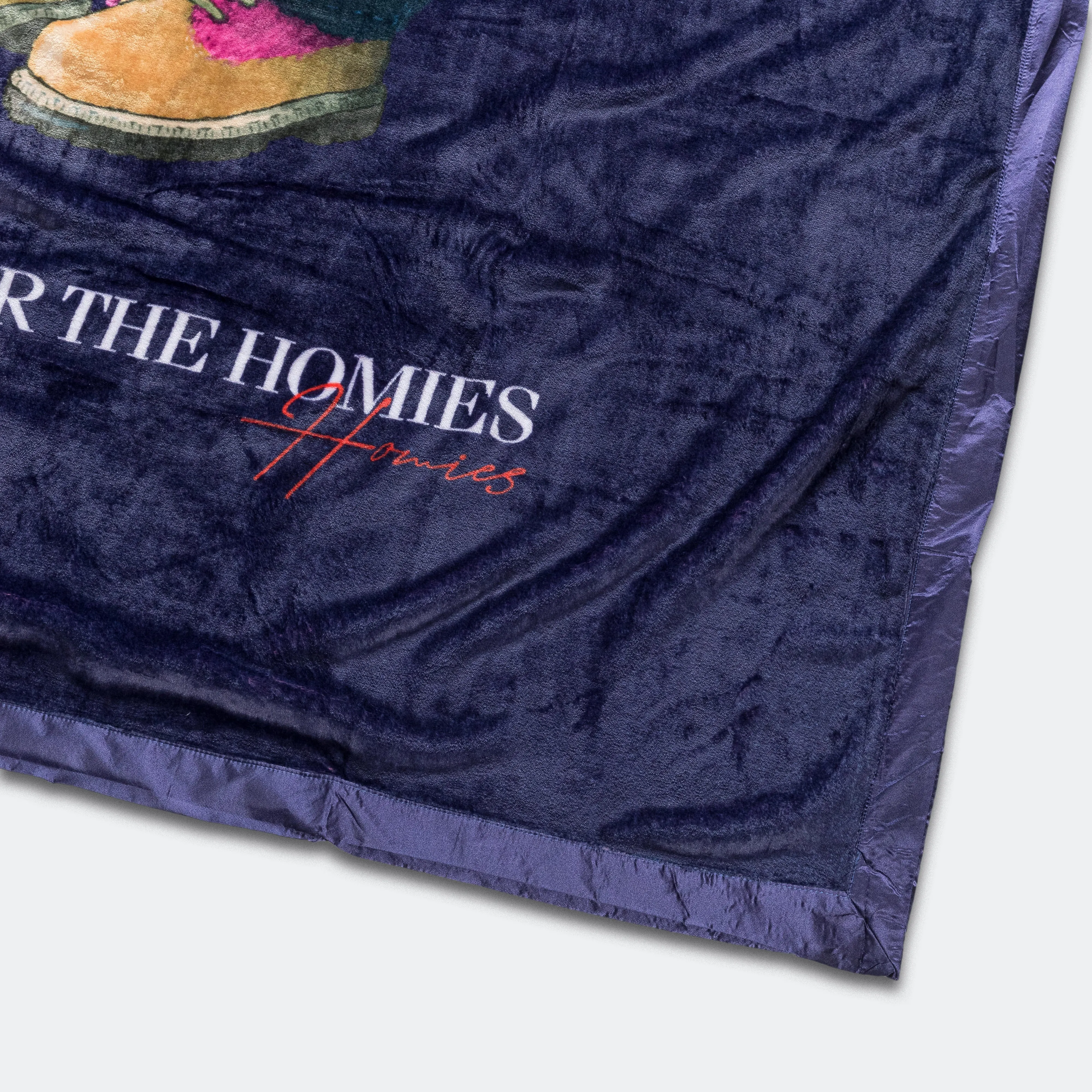 Cam'Bear Blanket - Navy