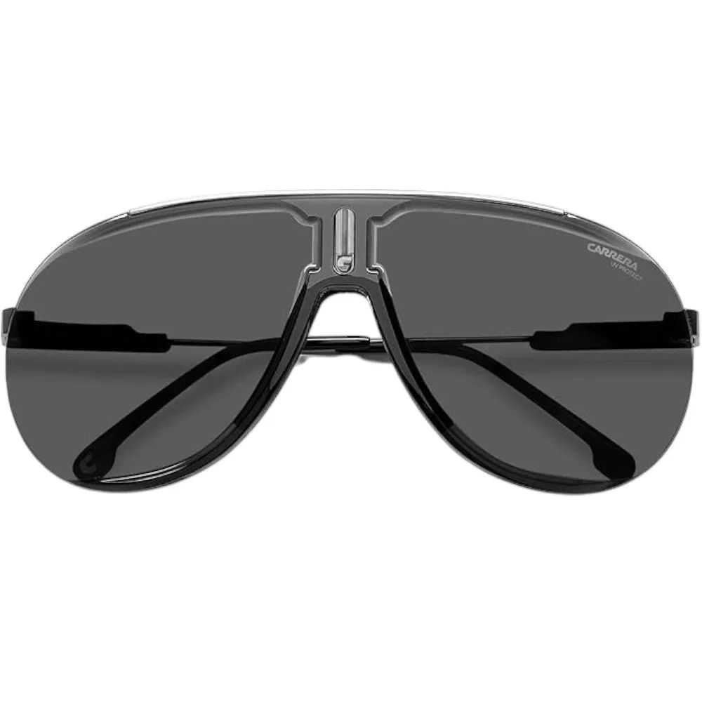 Carrera SUPERCHAMPION Unisex Grey Shield Sunglasses 99-01-135