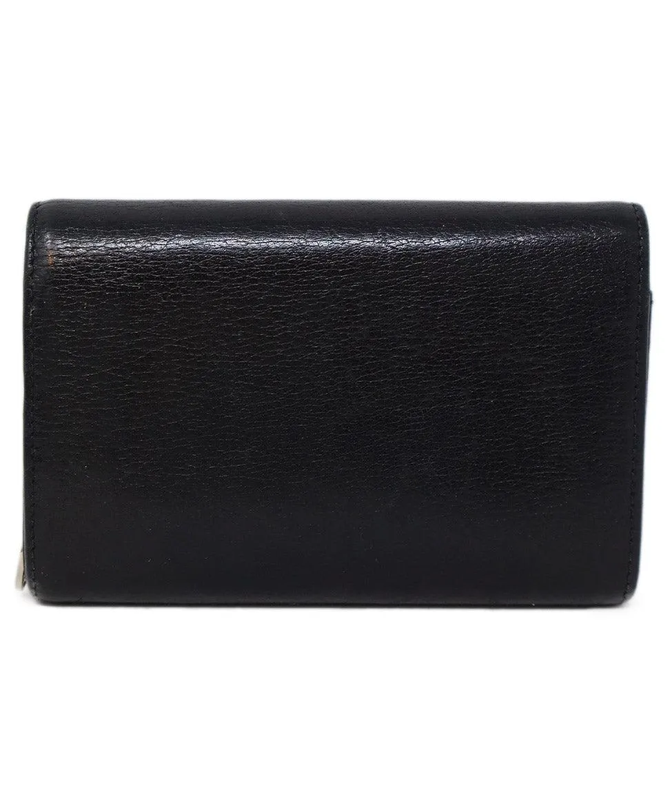 Cartier Black Leather Wallet