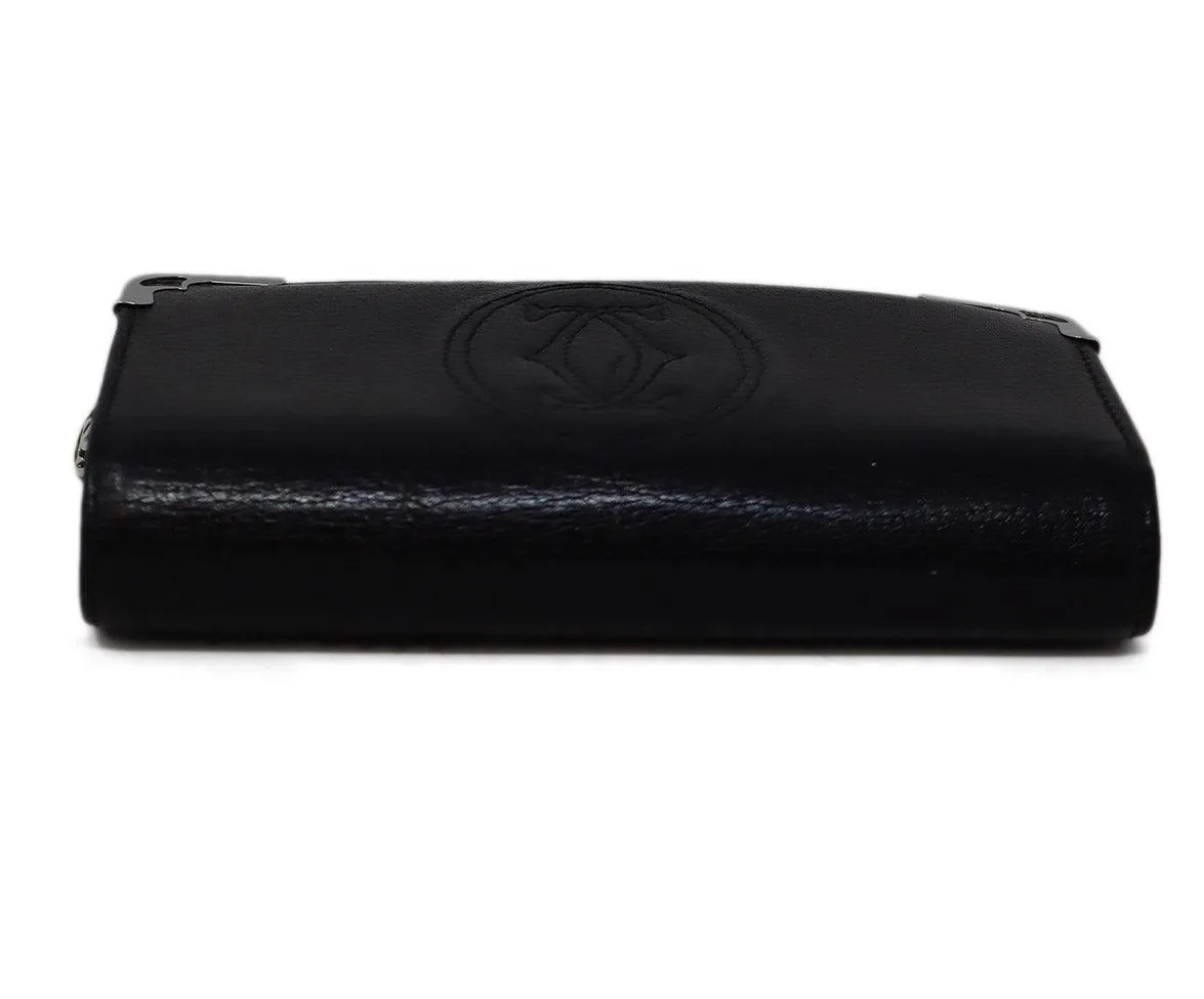 Cartier Black Leather Wallet