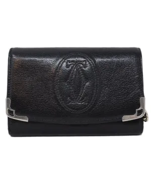 Cartier Black Leather Wallet