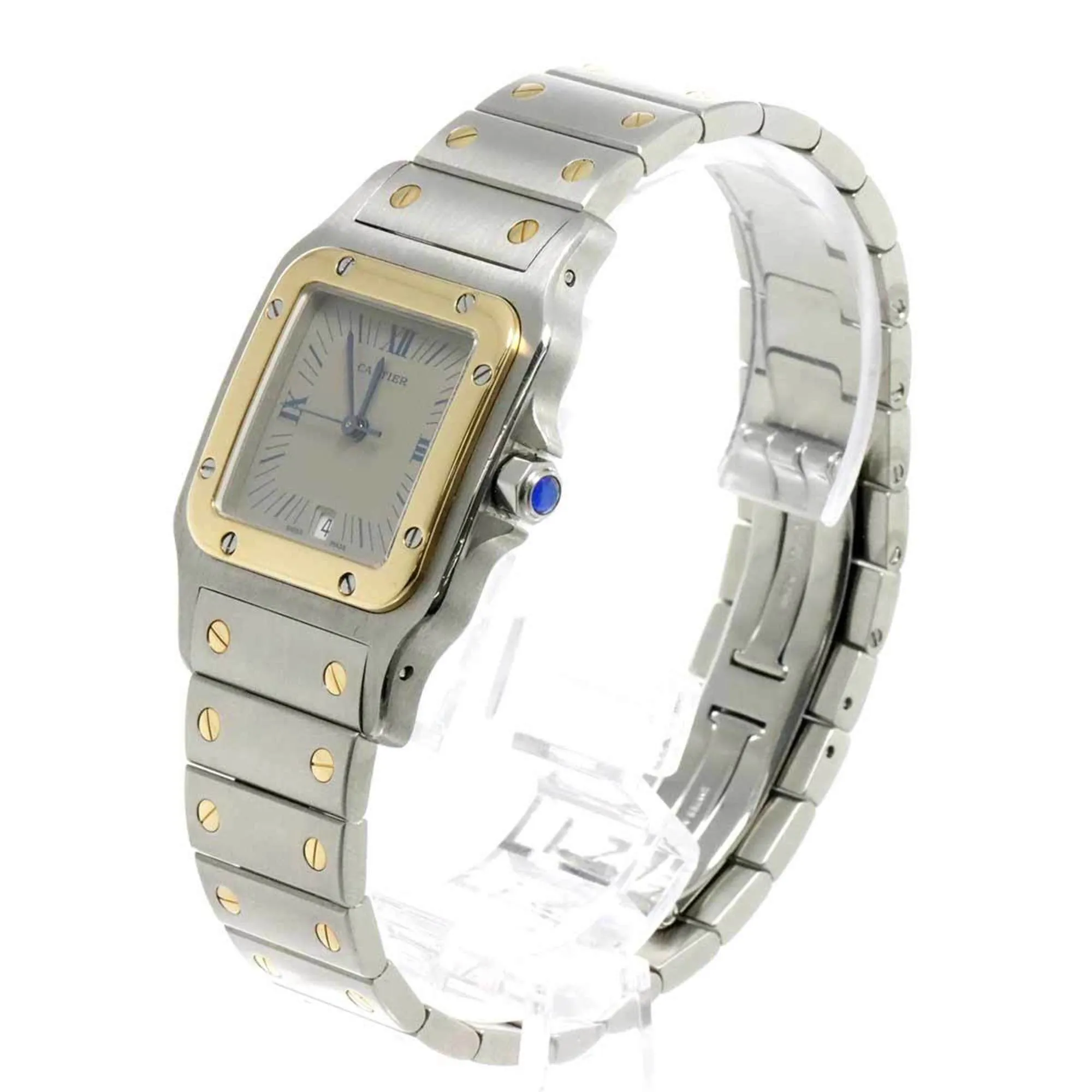 Cartier Stainless Steel yellow gold (18K) Wristwatch (Pre-Owned)