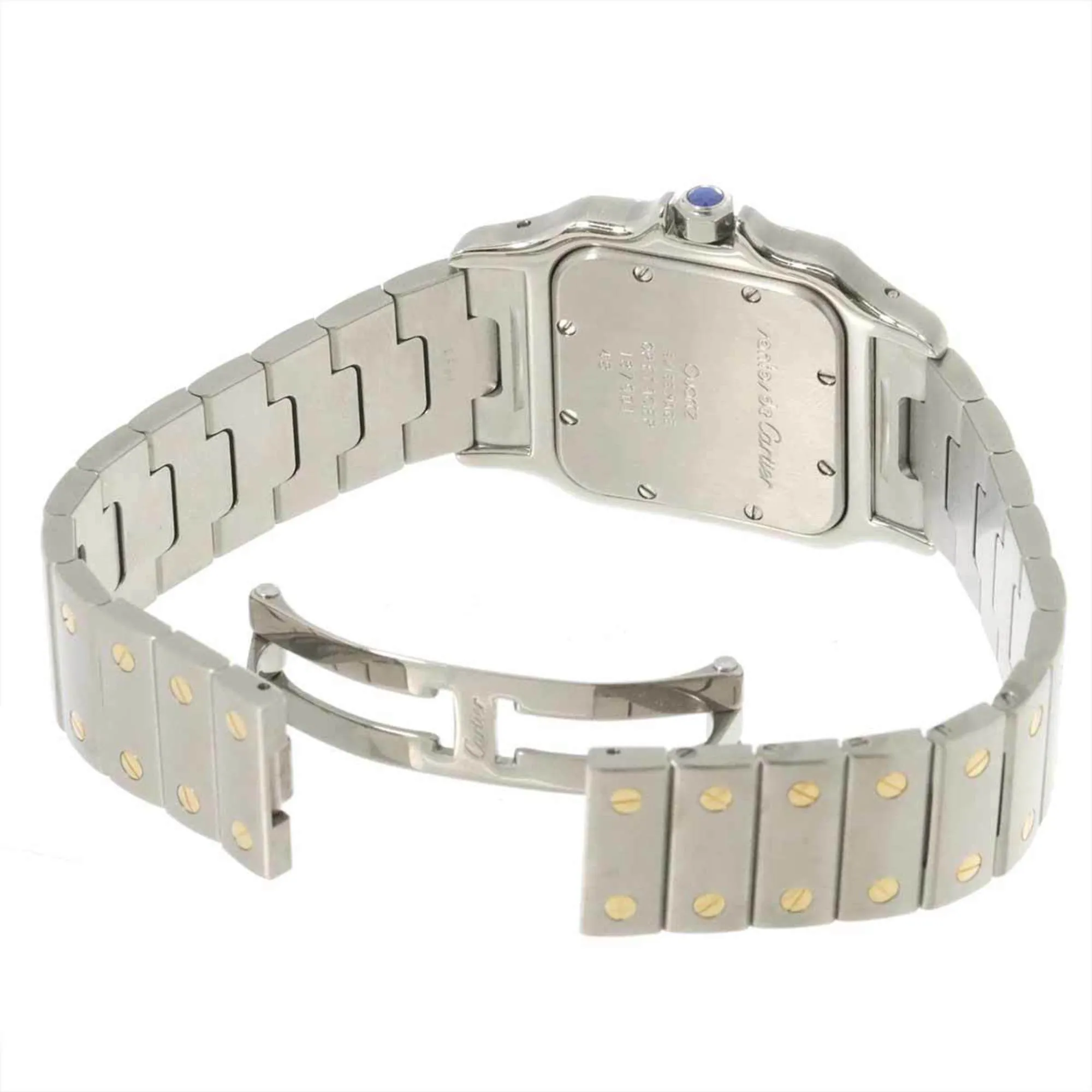 Cartier Stainless Steel yellow gold (18K) Wristwatch (Pre-Owned)