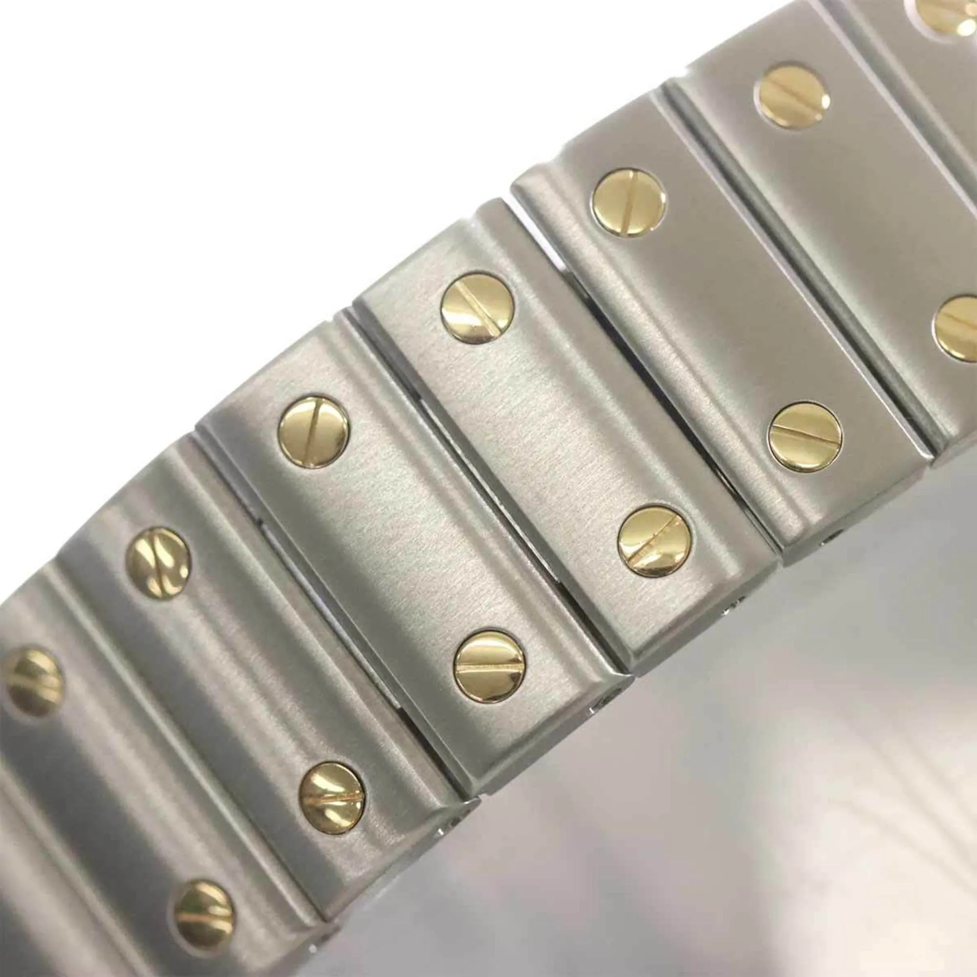 Cartier Stainless Steel yellow gold (18K) Wristwatch (Pre-Owned)