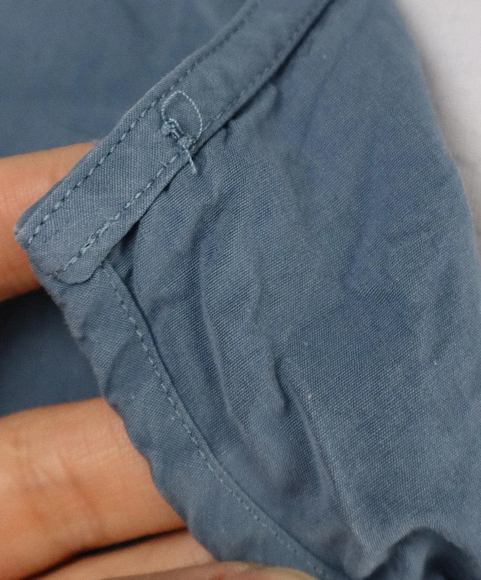 Casey Casey Blue Cotton Shirt sz 4