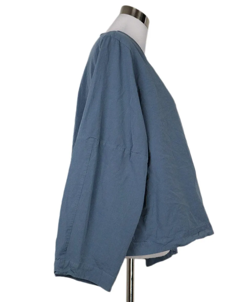 Casey Casey Blue Cotton Shirt sz 4