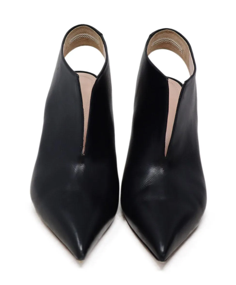 Celine Black Leather Heels sz 6