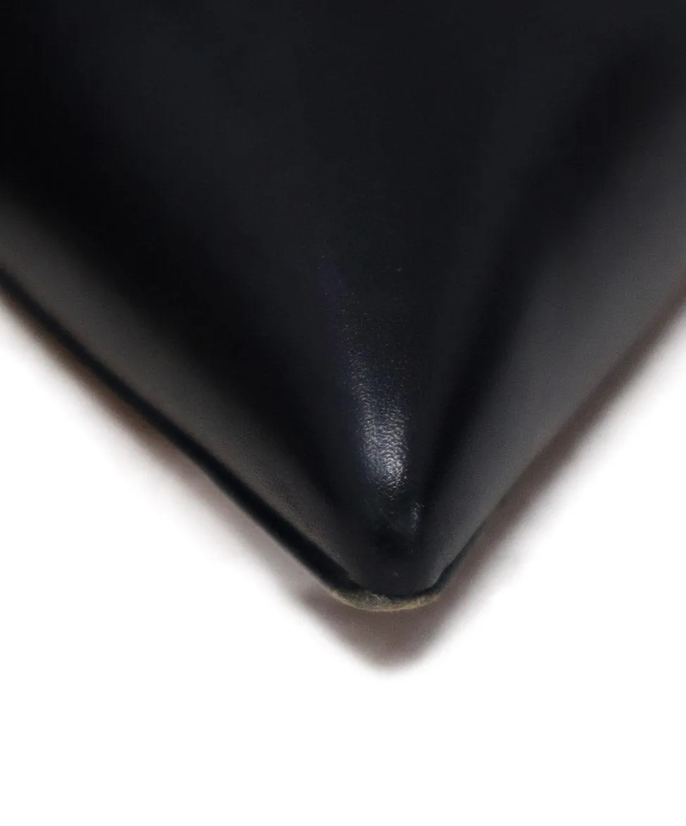 Celine Black Leather Heels sz 6