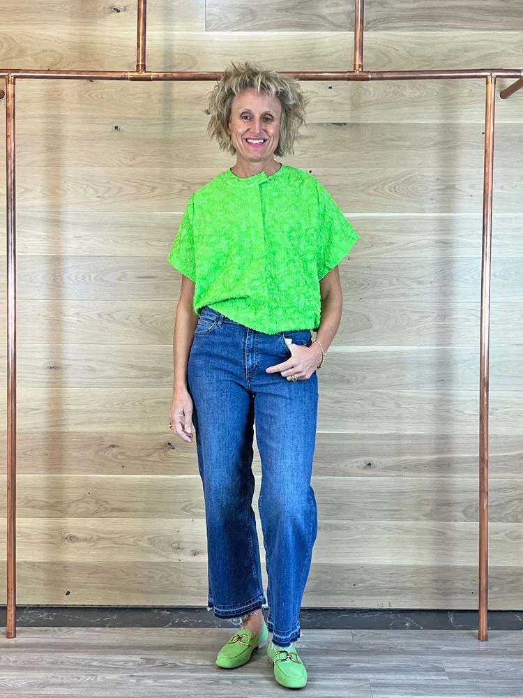 CKS Ledo Blouse Bright Green