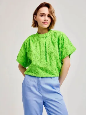 CKS Ledo Blouse Bright Green