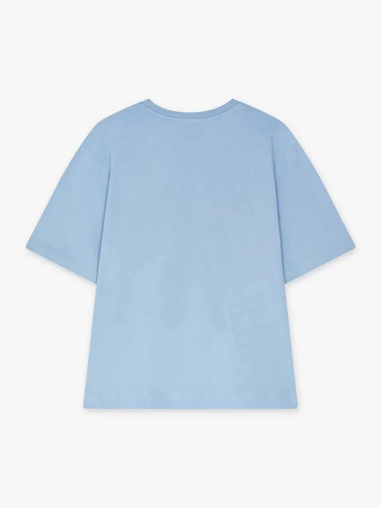 CKS Saria T-Shirt Della Robia Blue
